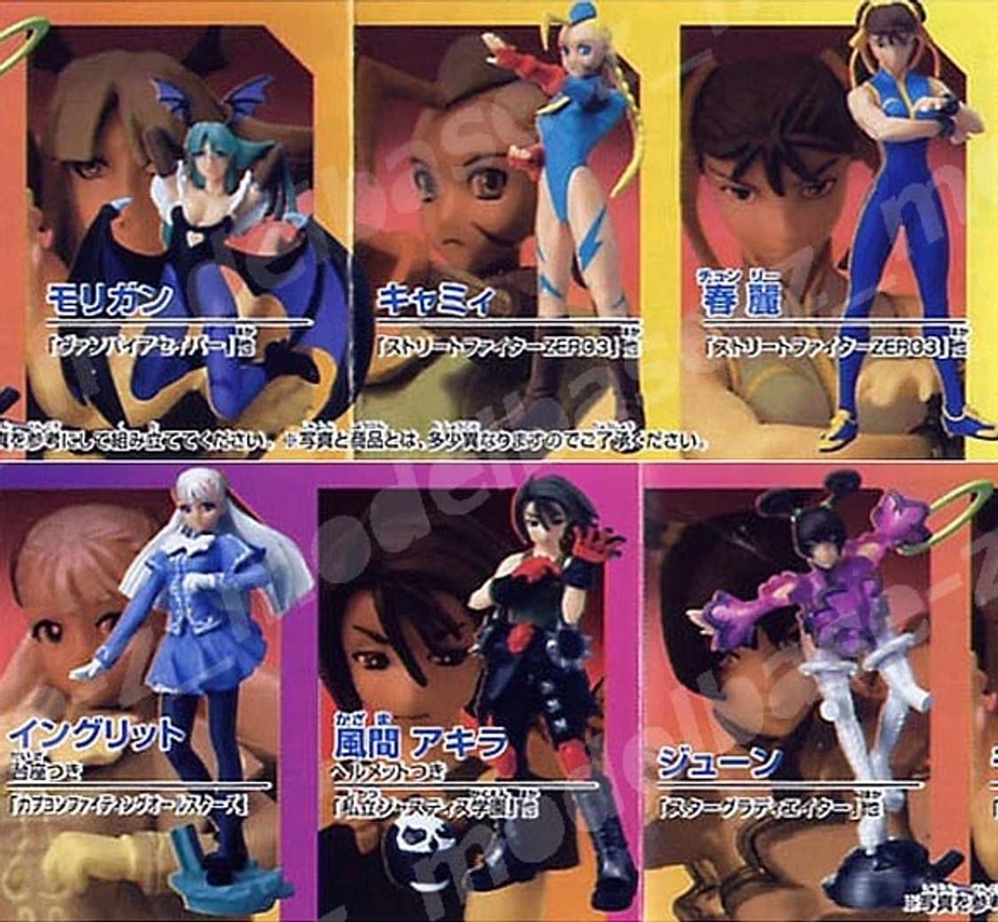 미개봉) 고전피규어-캡콤걸즈 춘리 잉그리드 모리건 카자마 상품이미지2