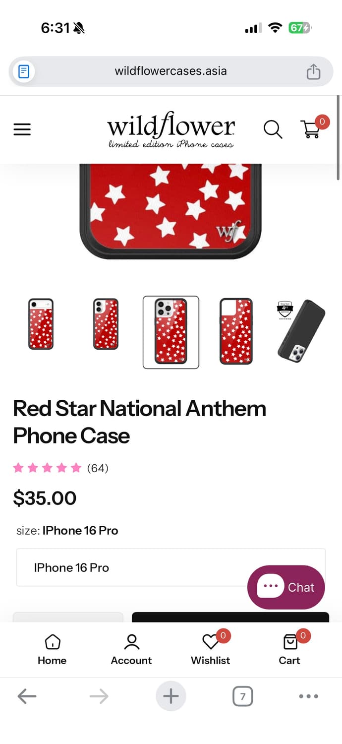 와일드플라워 16프로 16pro national anthem 케이스 상품이미지2