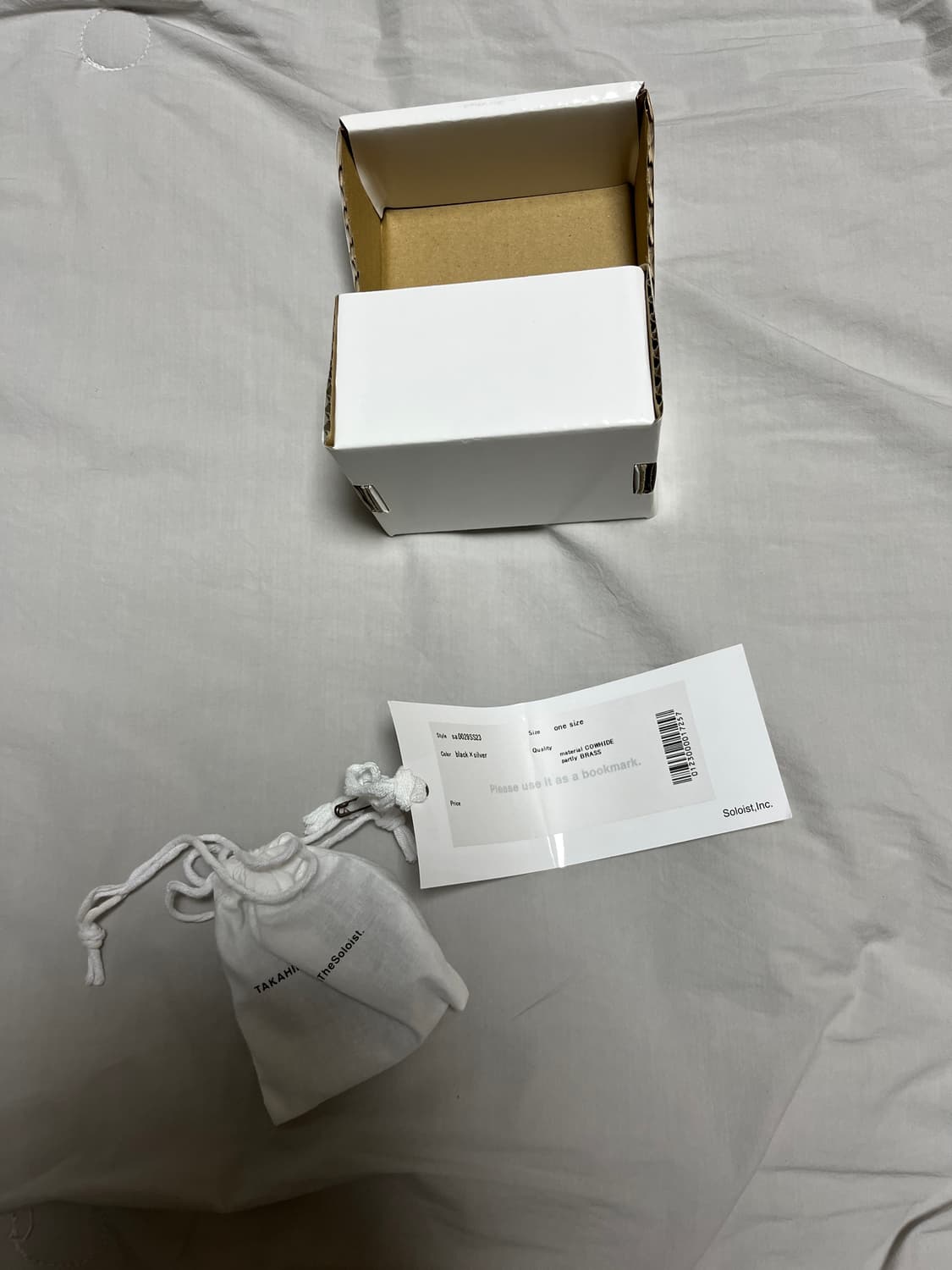 타카히로 미야시타 더 솔로이스트 실버 본 목걸이 새상품 상품이미지6