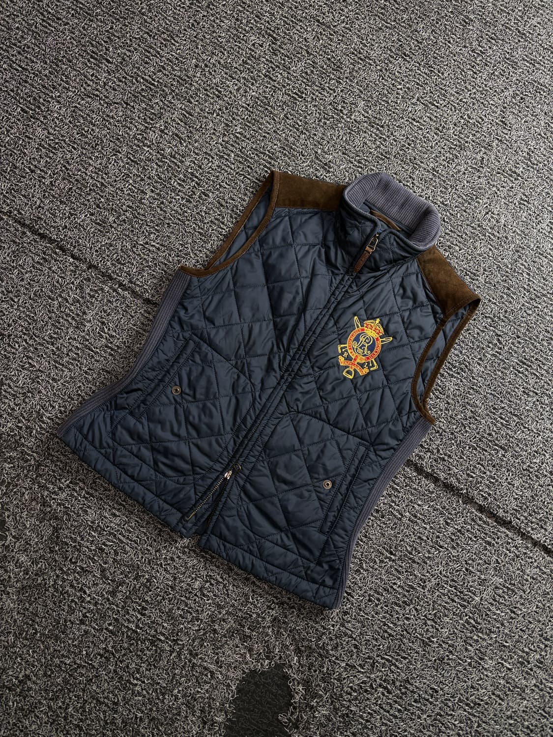 폴로 랄프로렌 크레스트 자수로고 퀼팅 베스트 3224 상품이미지1