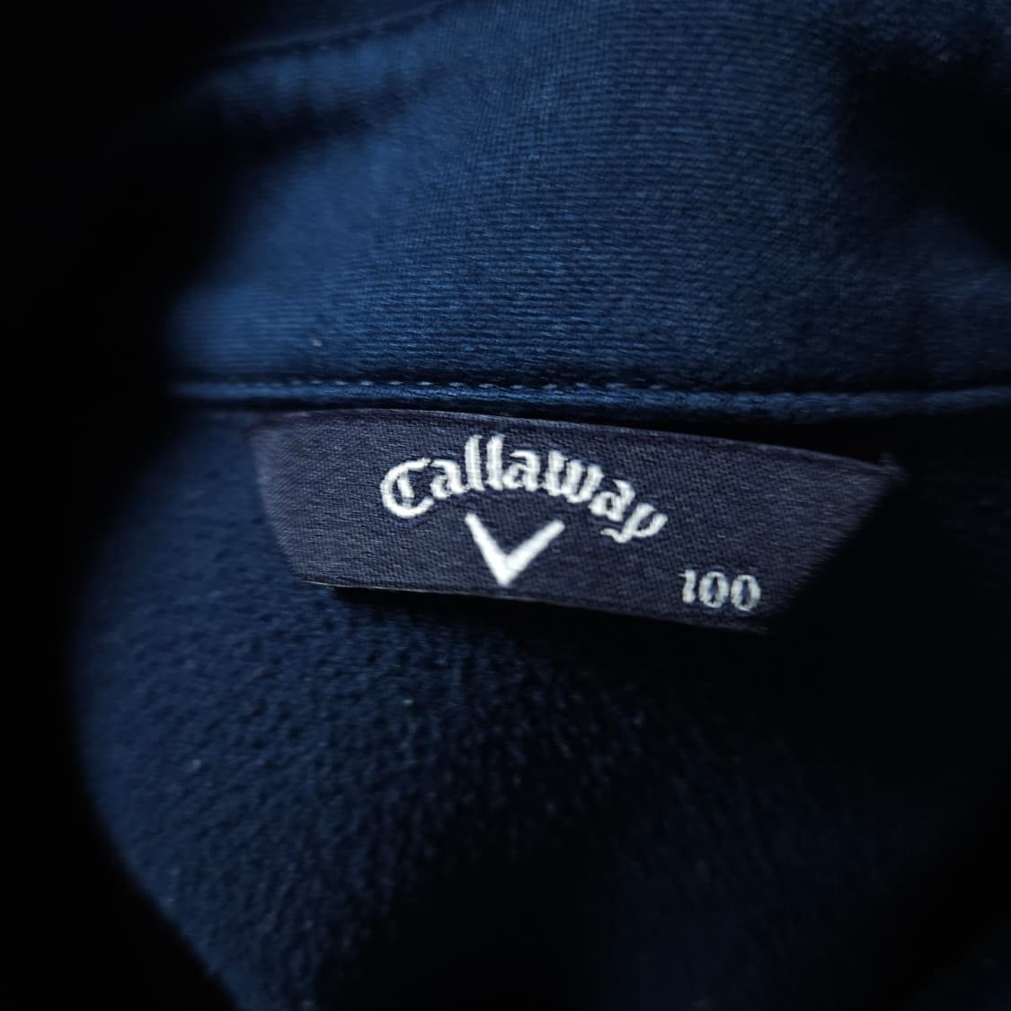 100 ) 캘러웨이 남성 네이비 긴팔 폴로 티셔츠 카라티 상품이미지6