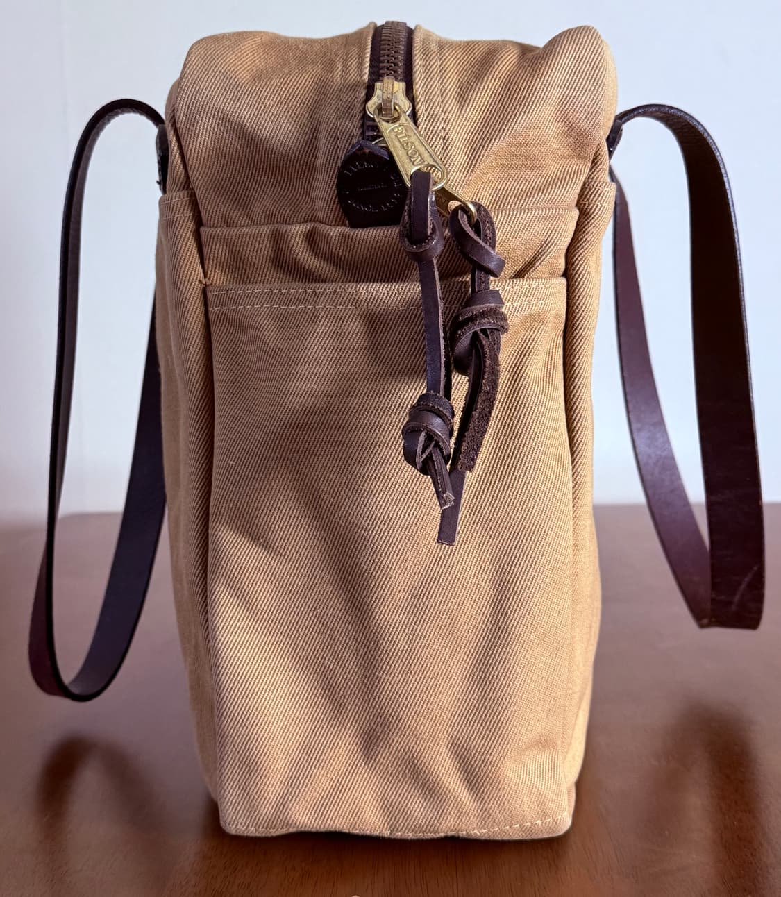 Filson 70261 Zip Tote Tan USA w/ Tags 상품이미지4