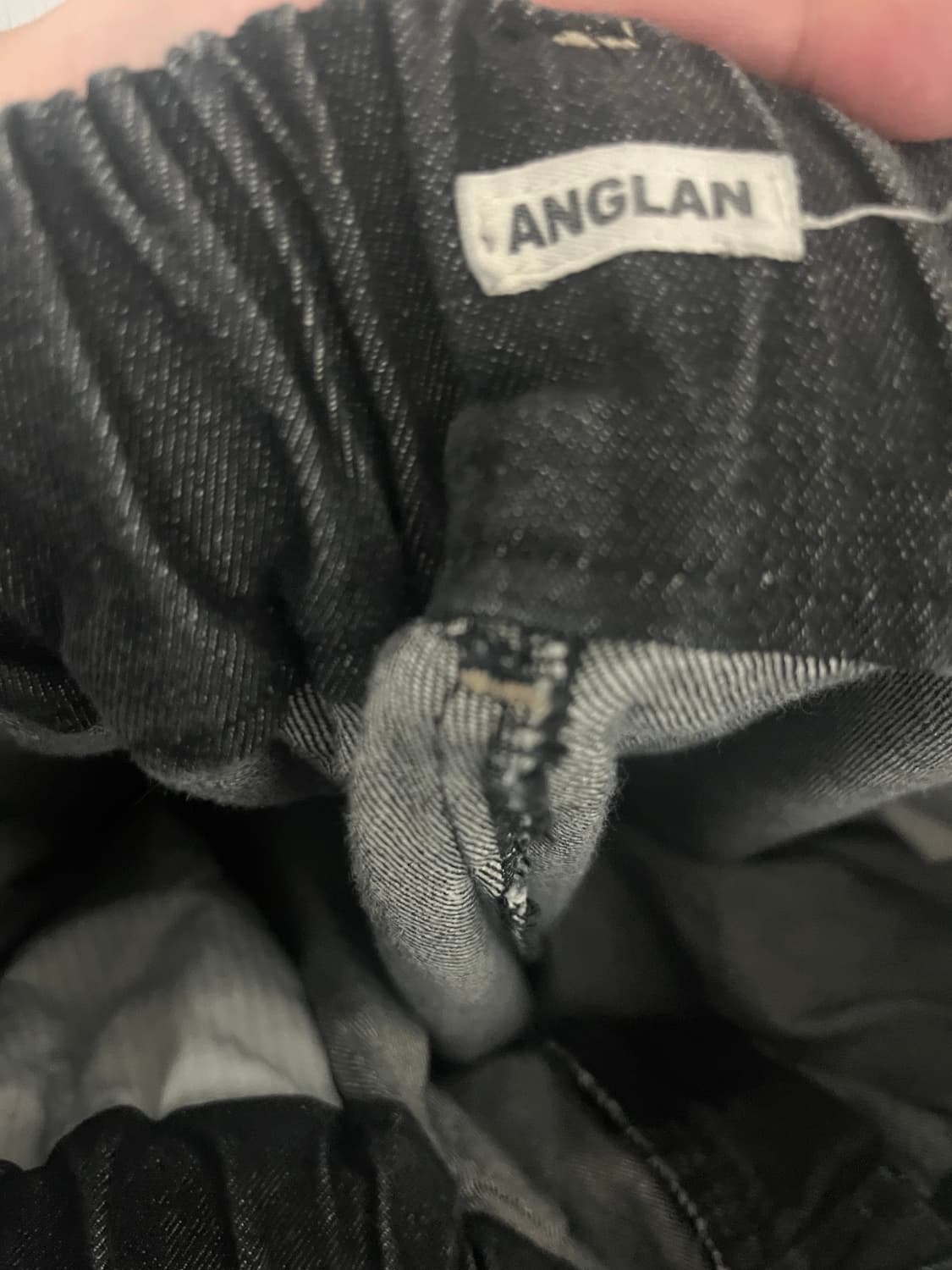 앵글런 흑청 벌룬팬츠 상품이미지5