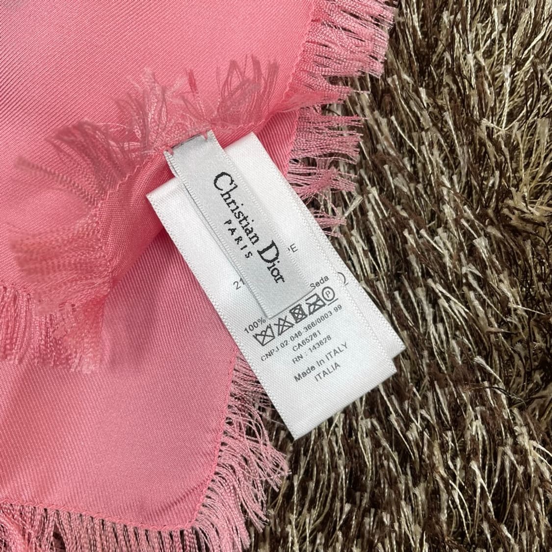 크리스찬 디올 Christian Dior 플로럴 실크 스카프 상품이미지2