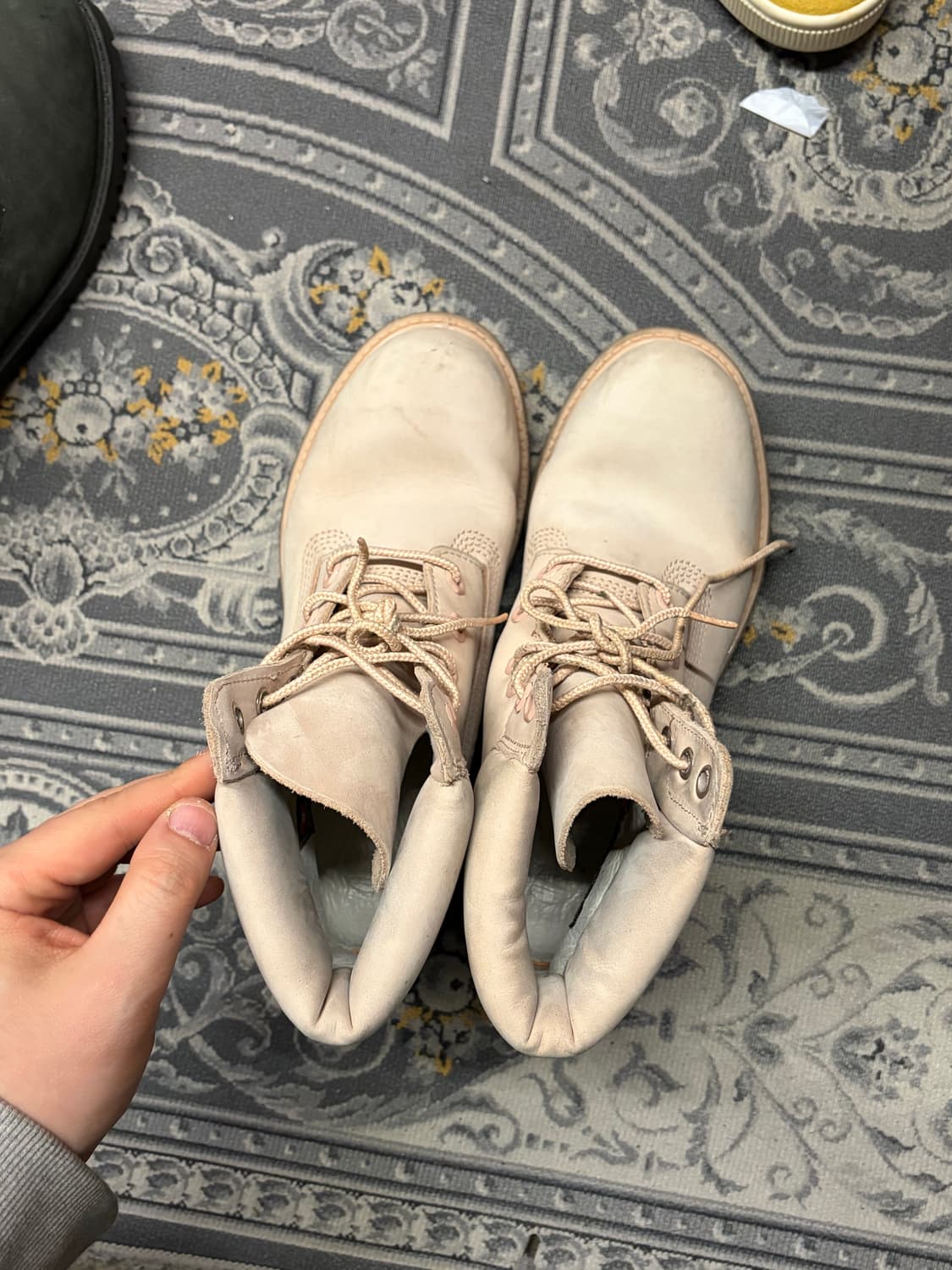 팀버랜드 6인치 핑크누벅 부츠 상품이미지2