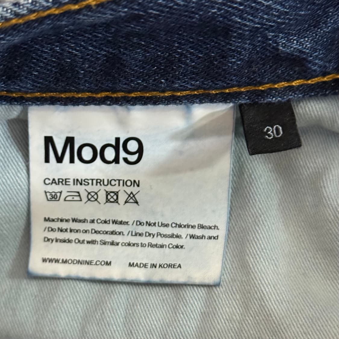 [정가 13만원] 모드나인 데님 30 상품이미지10
