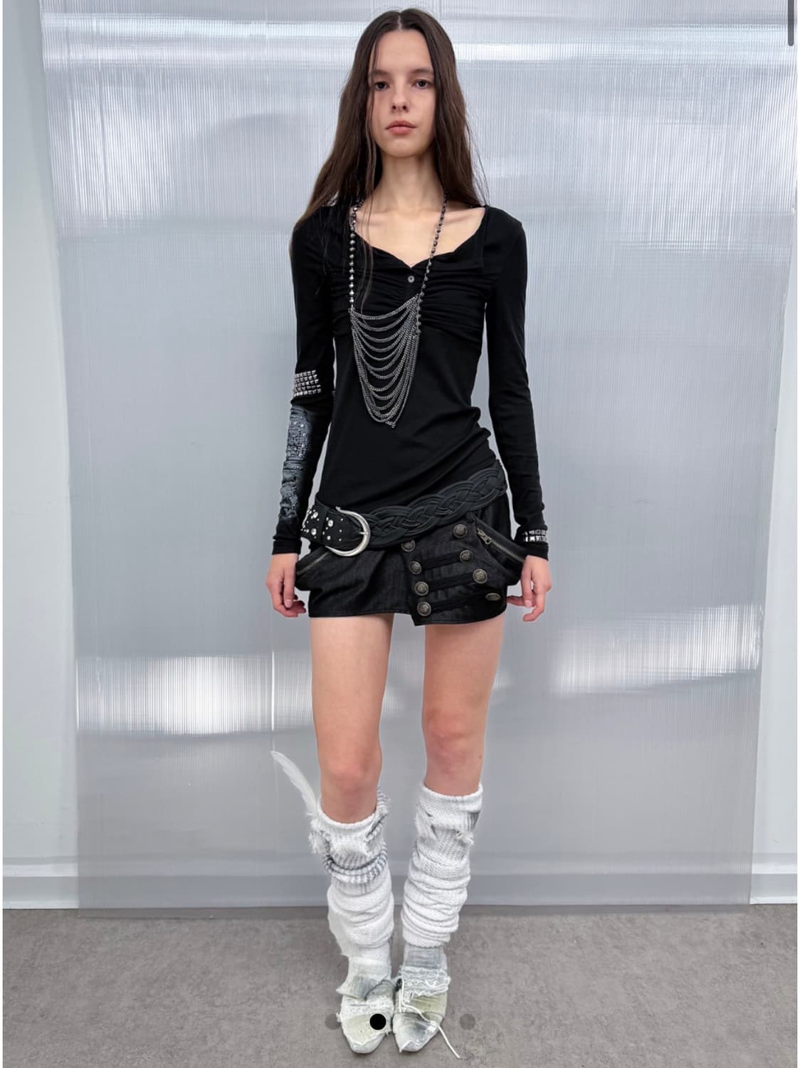 Double Punch 더블펀치 펌킨치마 새상품 / 테스트메커니즘 상품이미지1