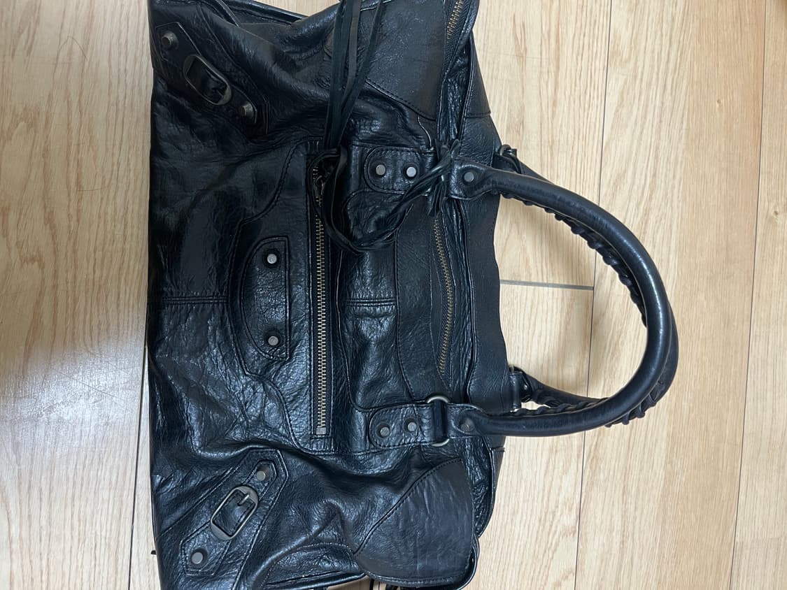 발렌시아가 모터백 블랙 상품이미지2