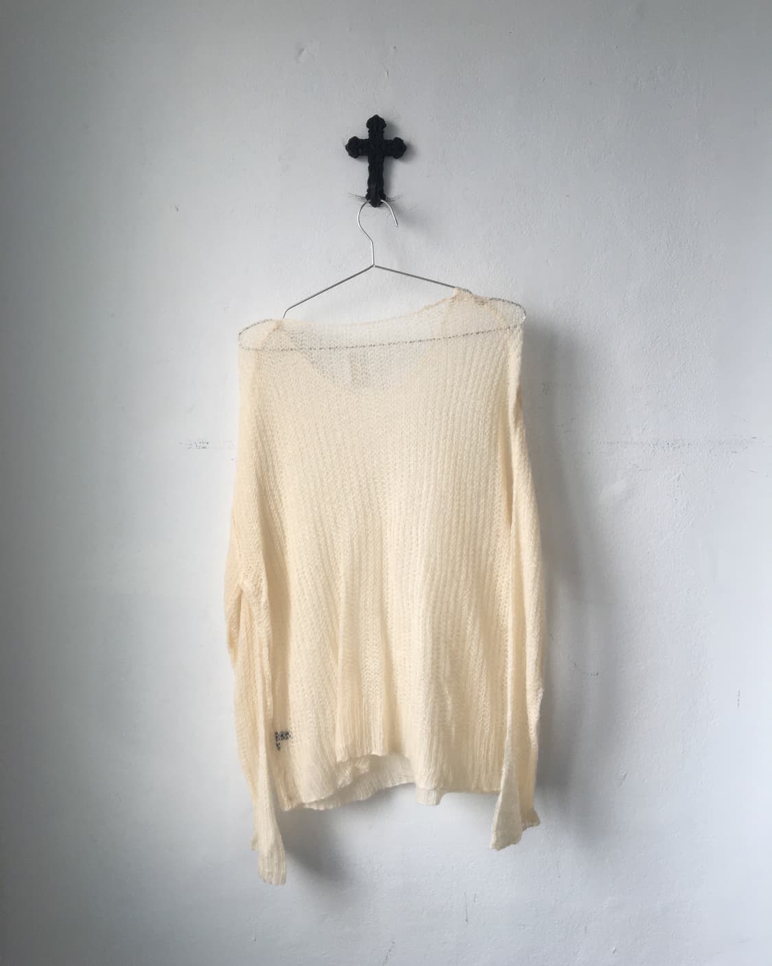 Loose fit net knit 상품이미지3