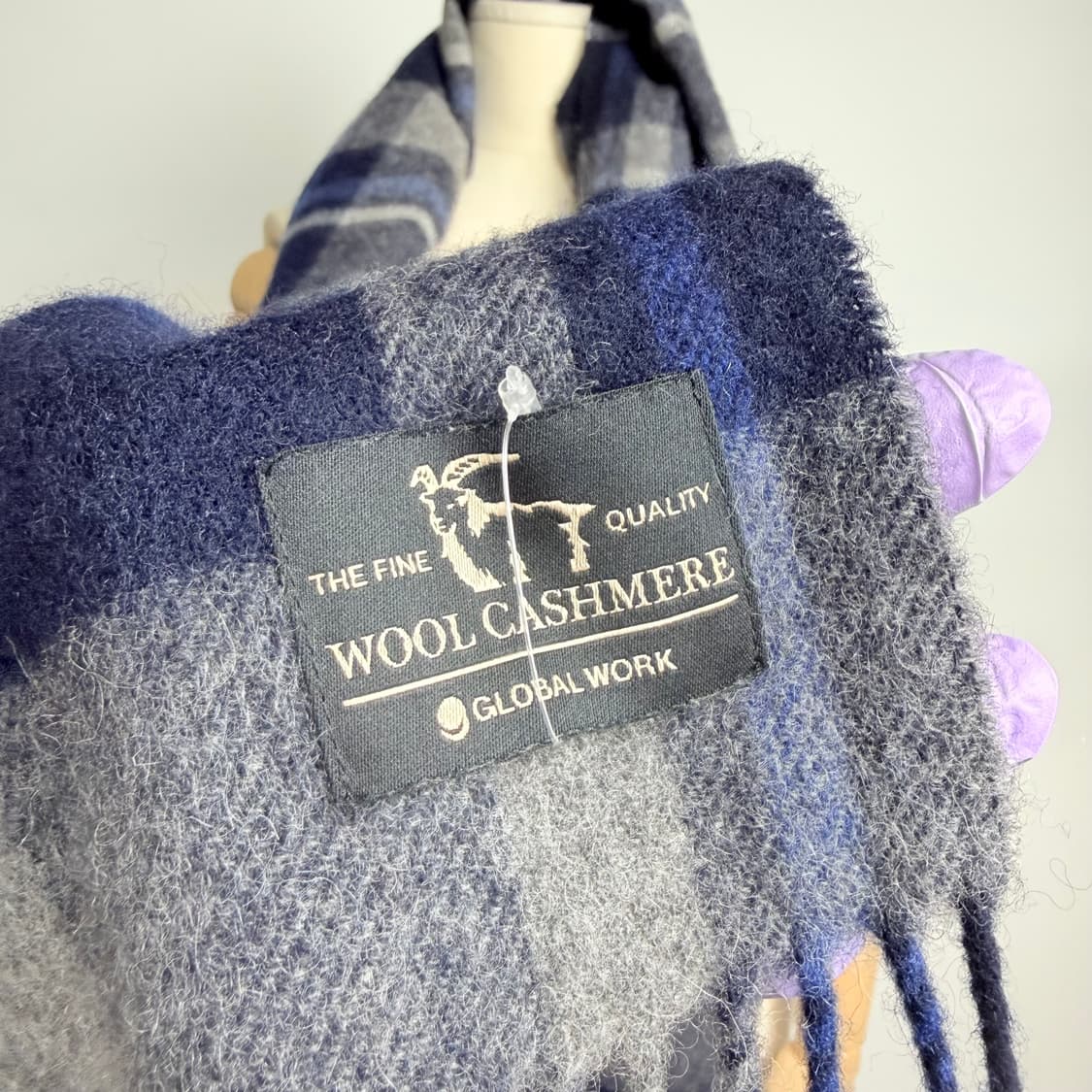 [울 캐시미어] GROBAL WORK 목도리 머플러 숄 상품이미지2