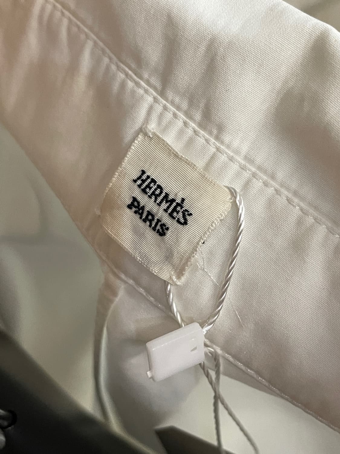 에르메스 타이 커프 화이트 셔츠  상품이미지8