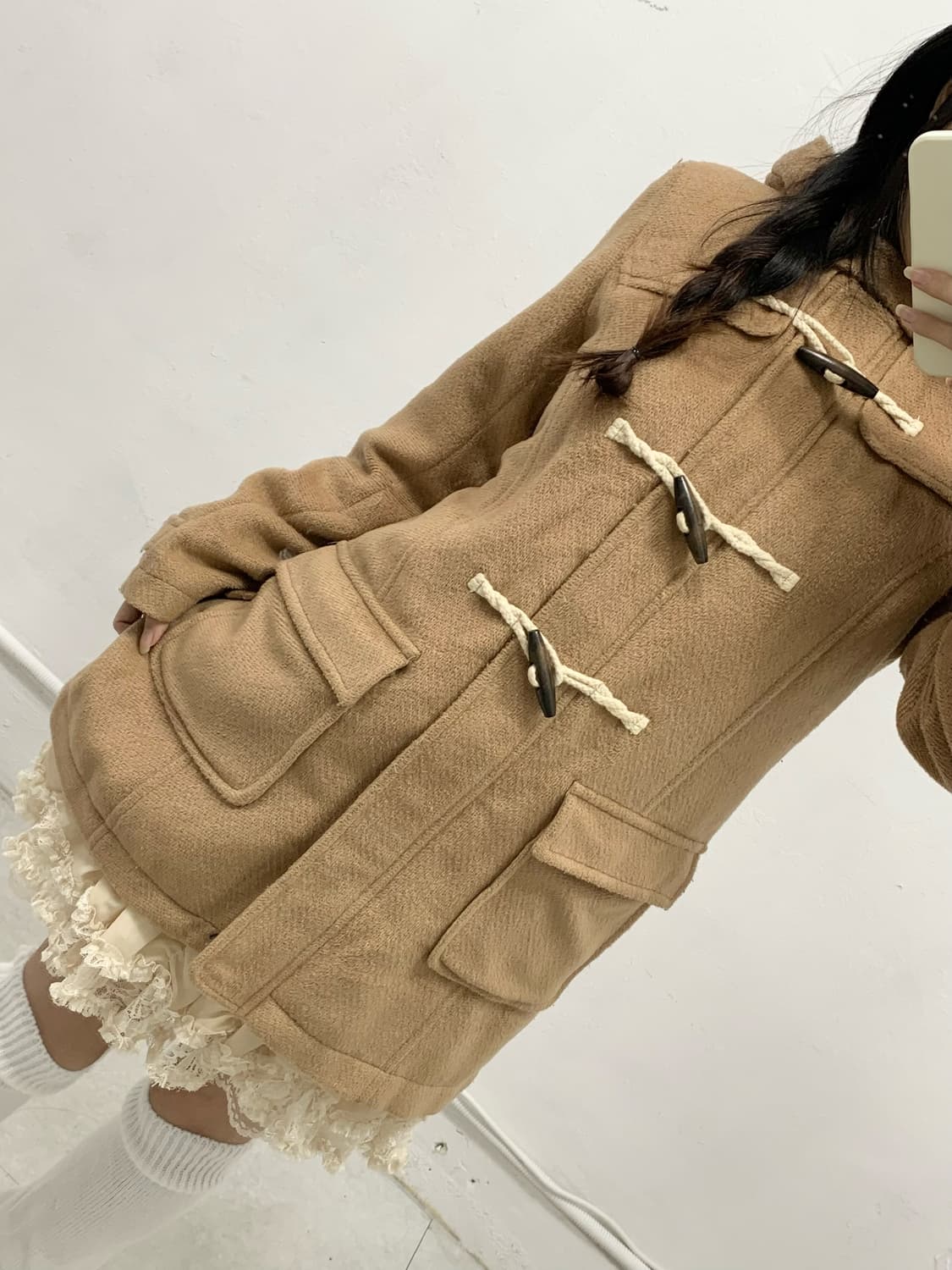 [O.D.O] 올리브데올리브 라떼갸루 리락쿠마 떡볶이 코트 상품이미지4