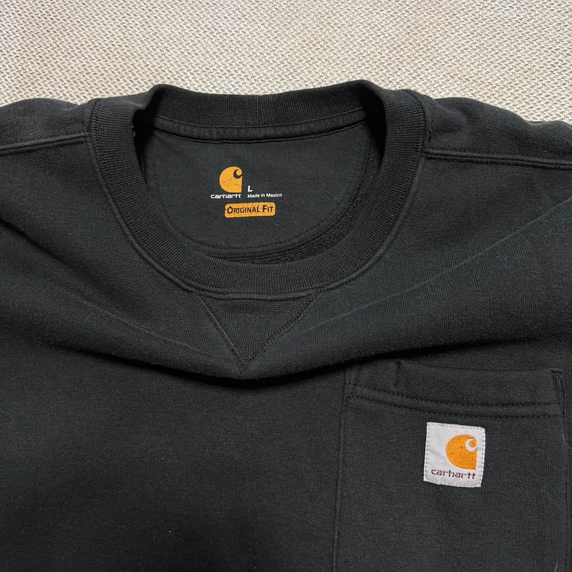 칼하트 오리지널 핏 맨투맨 상품이미지2