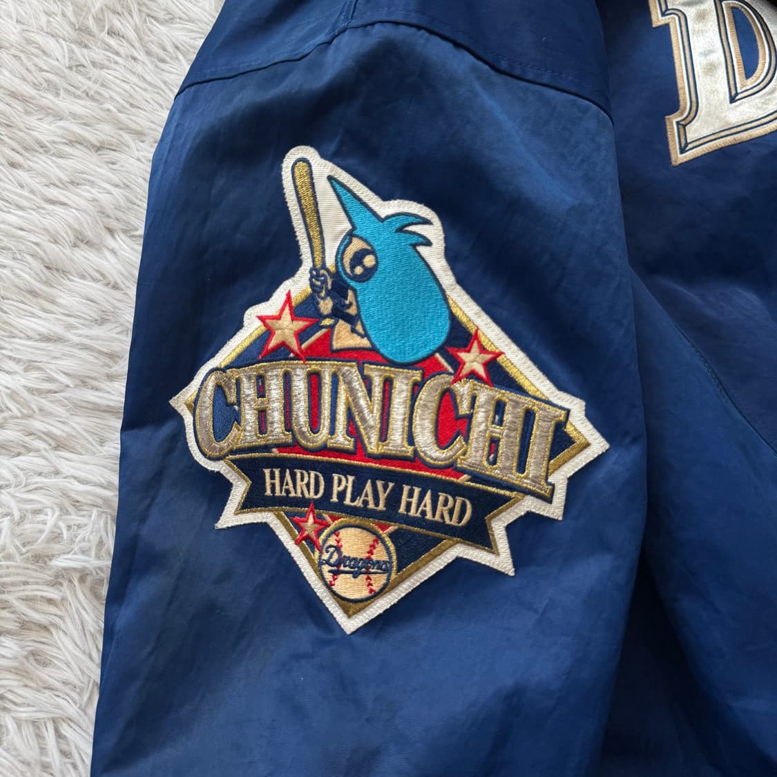 DESCENTE 일본빈티지 야구 바람막이 야구자켓 집업 야구유니폼 상품이미지6