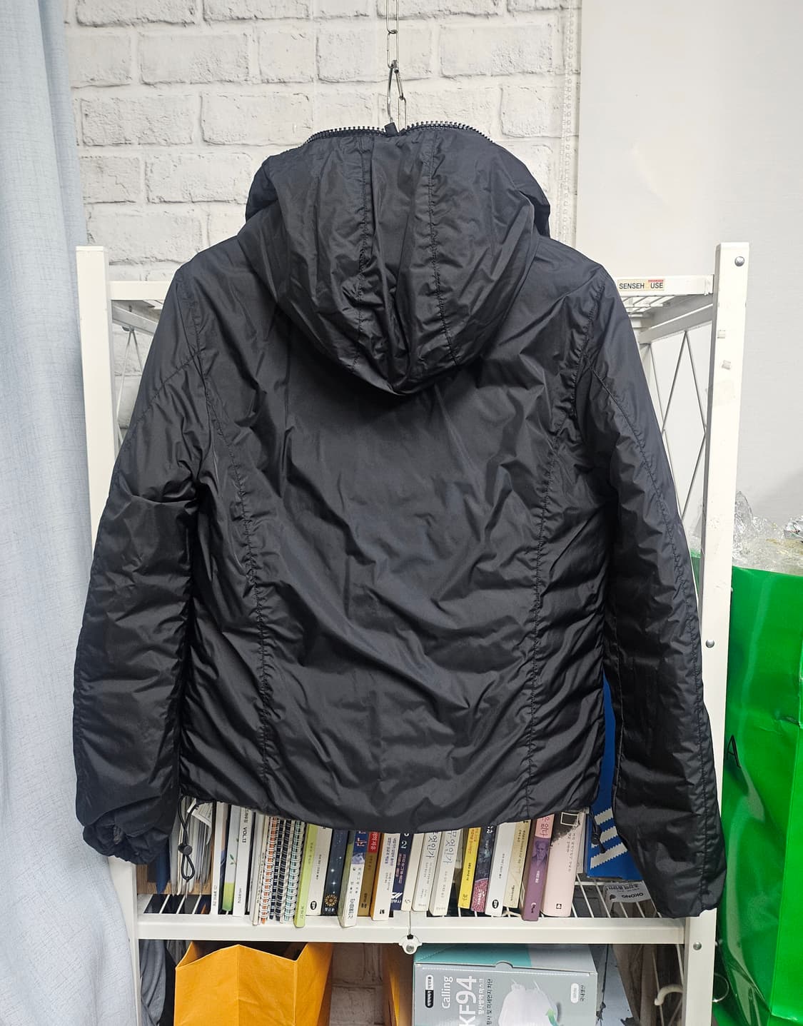 매장정품/ 듀베티카 남성구스패딩 95 리버시블 양면패딩 카모 XD28 상품이미지4