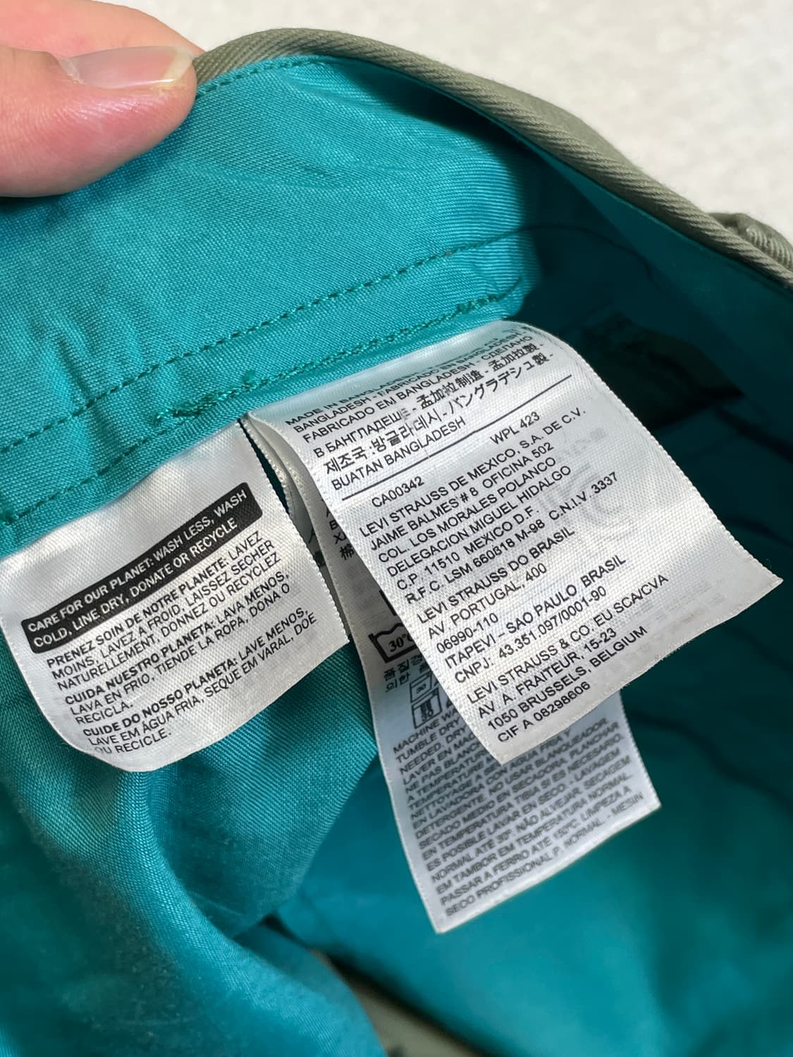 리바이스 테이퍼드 치노 32 상품이미지4