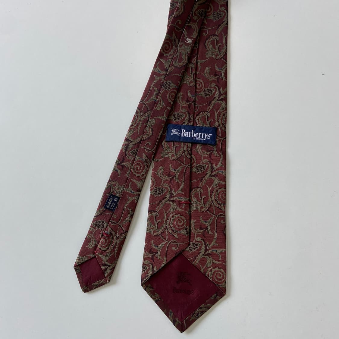 버버리 심플로고 정품 명품 넥타이 (Burberrys)8.7cm 상품이미지2