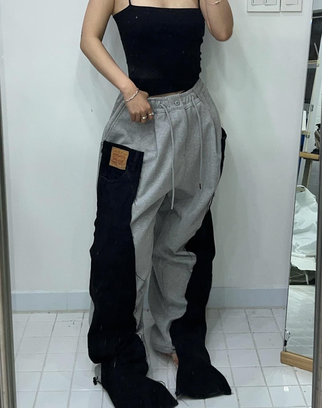 리메이크 리바이스 사이드 스웻  상품이미지6