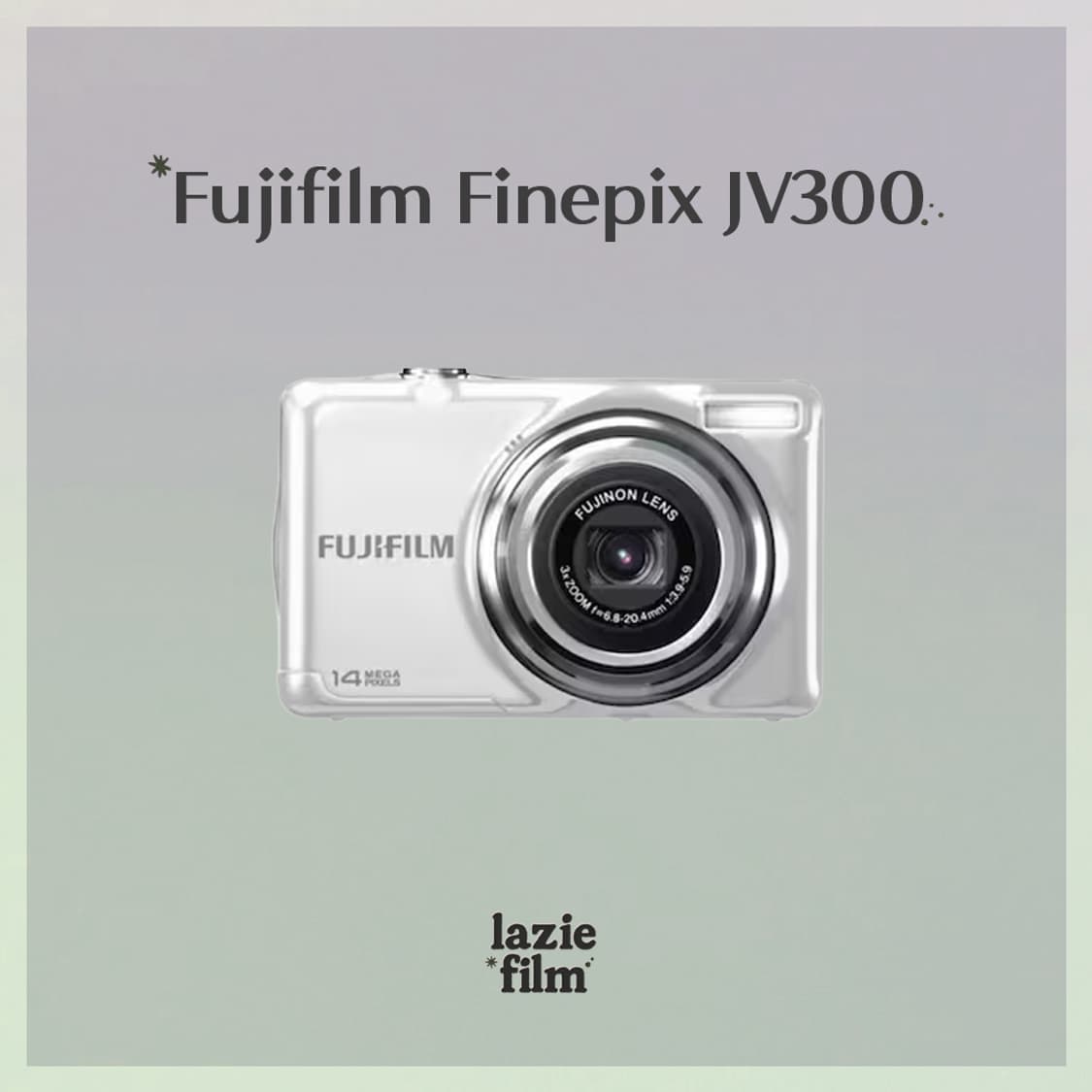 필카st✧･ﾟFujifilm Finepix jv300 후지필름 파인픽스 상품이미지1