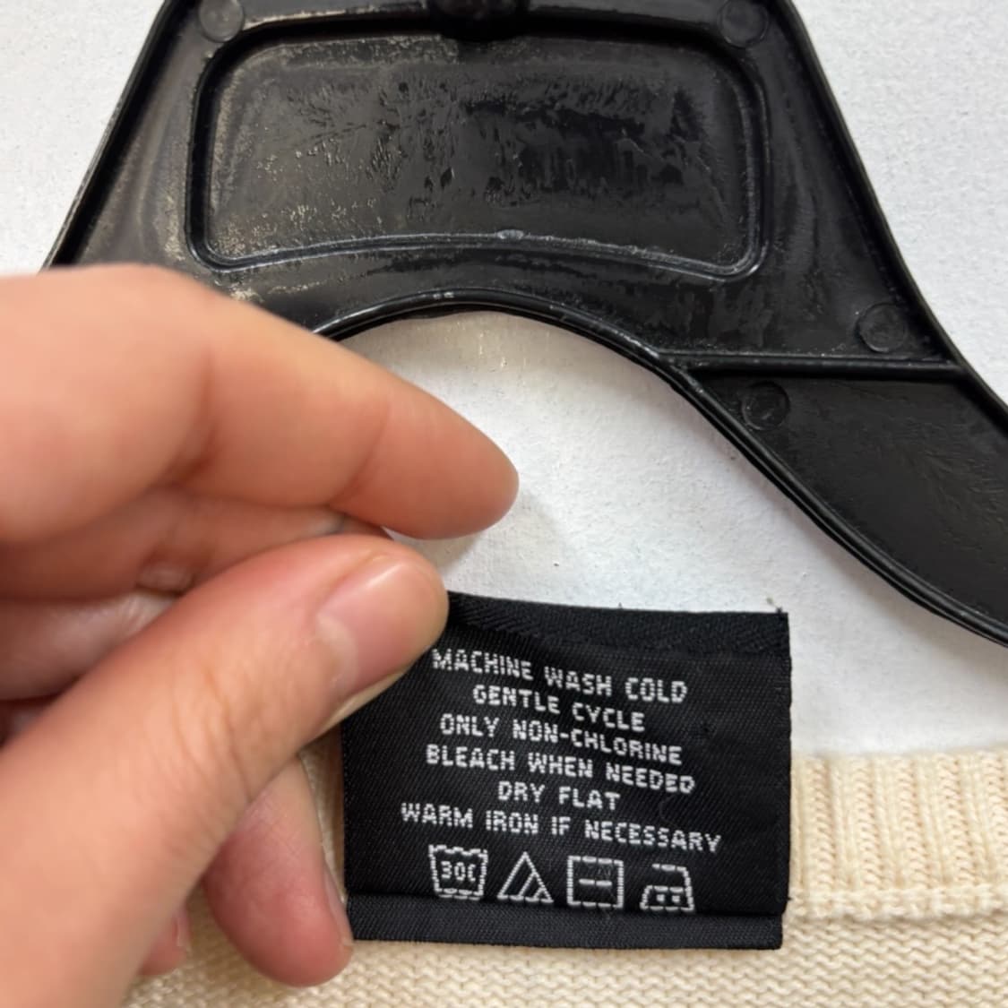 폴로스포츠  v넥 울 니트 상품이미지7