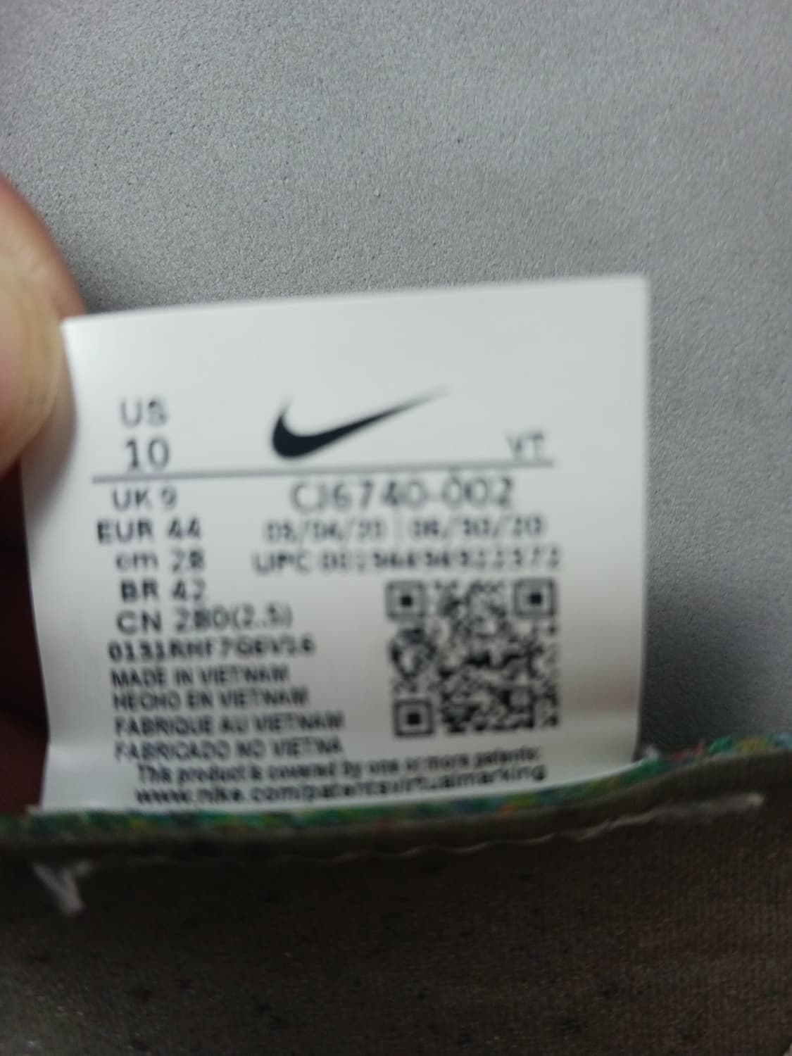 [280] 나이키 에어 베이퍼맥스 2020 플라이니트 블랙 운동화 상품이미지10