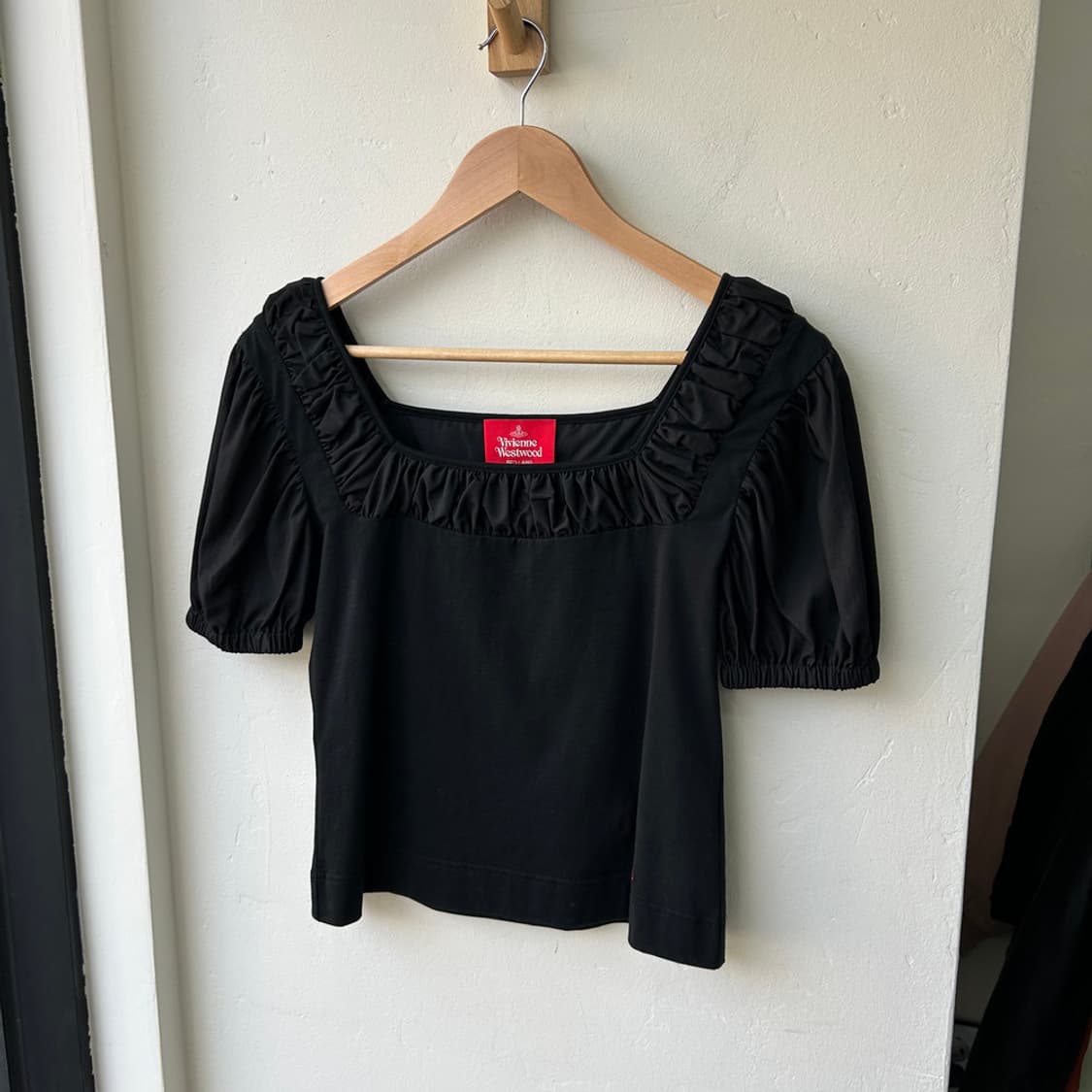 16433 - 비비안 웨스트우드 레드 라벨 스퀘어넥 블라우스 상품이미지3
