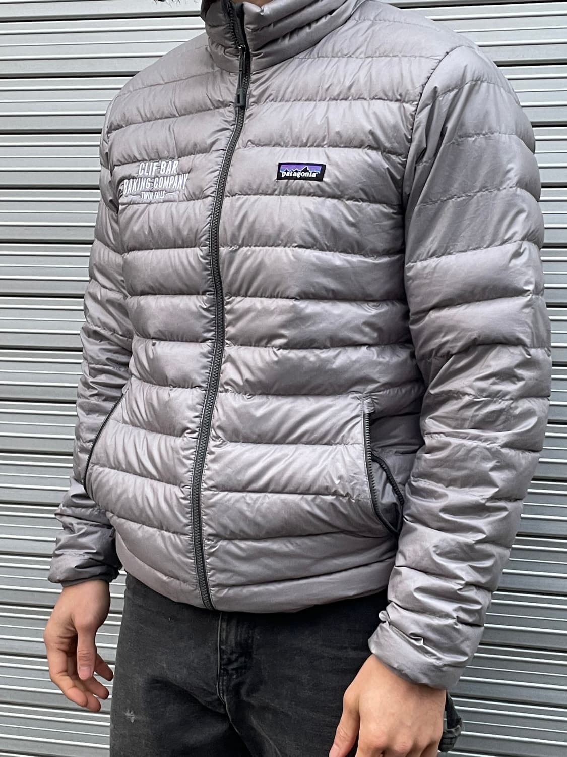 Patagonia Metalic Silver Goose Down 상품이미지3