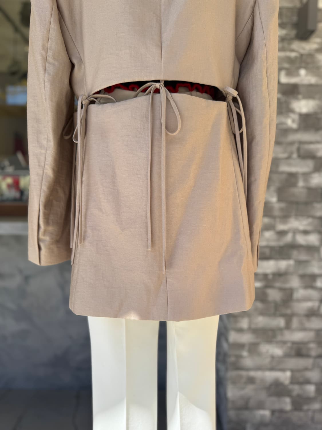 새상품 컨디션 Yuzefi 블레이저 드레스 XS(44,55사이즈) 상품이미지10