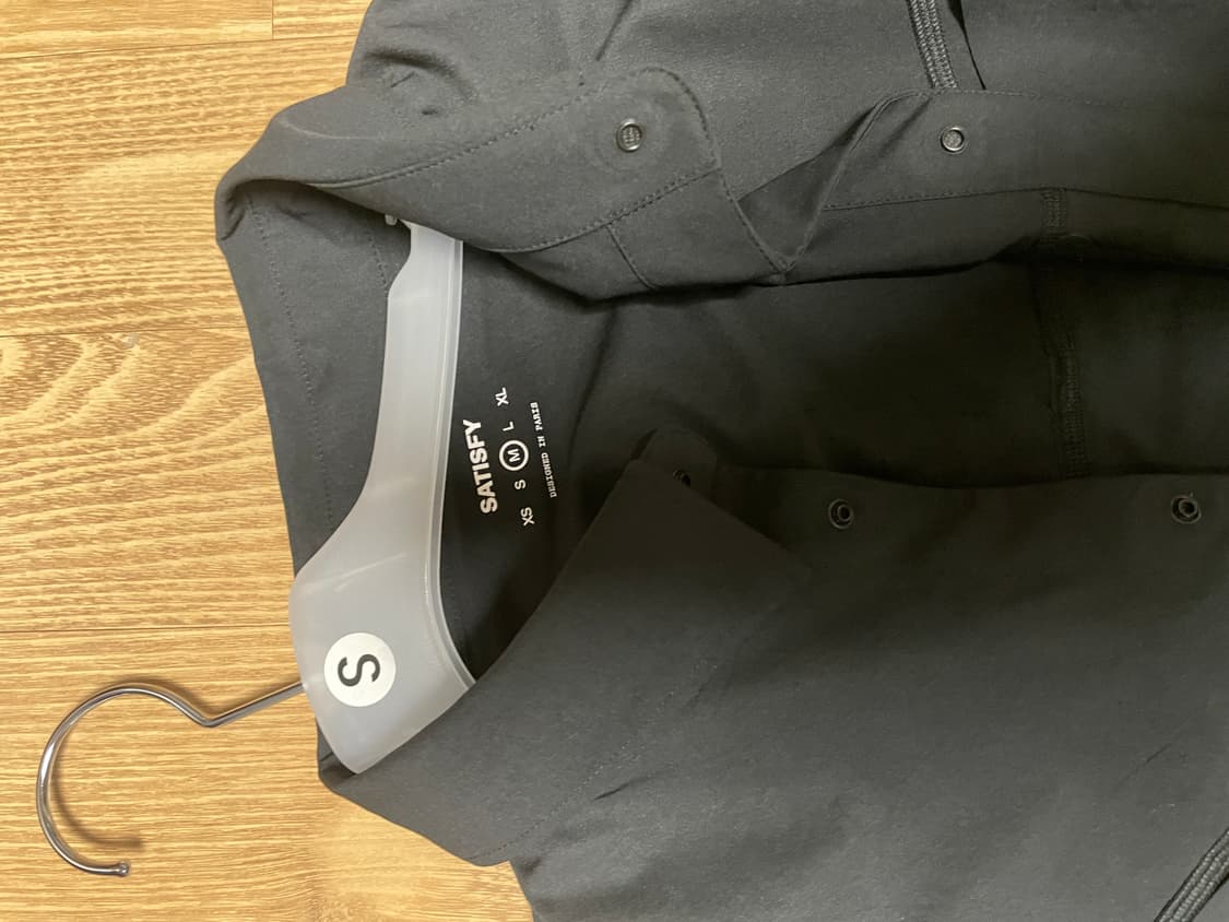 새티스파이 피스쉘 리버 셔츠 블랙(M) 상품이미지4