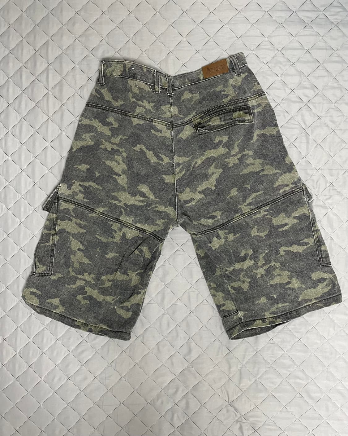 어반드레스 사이드 빅 데님 쇼츠 카모 상품이미지5