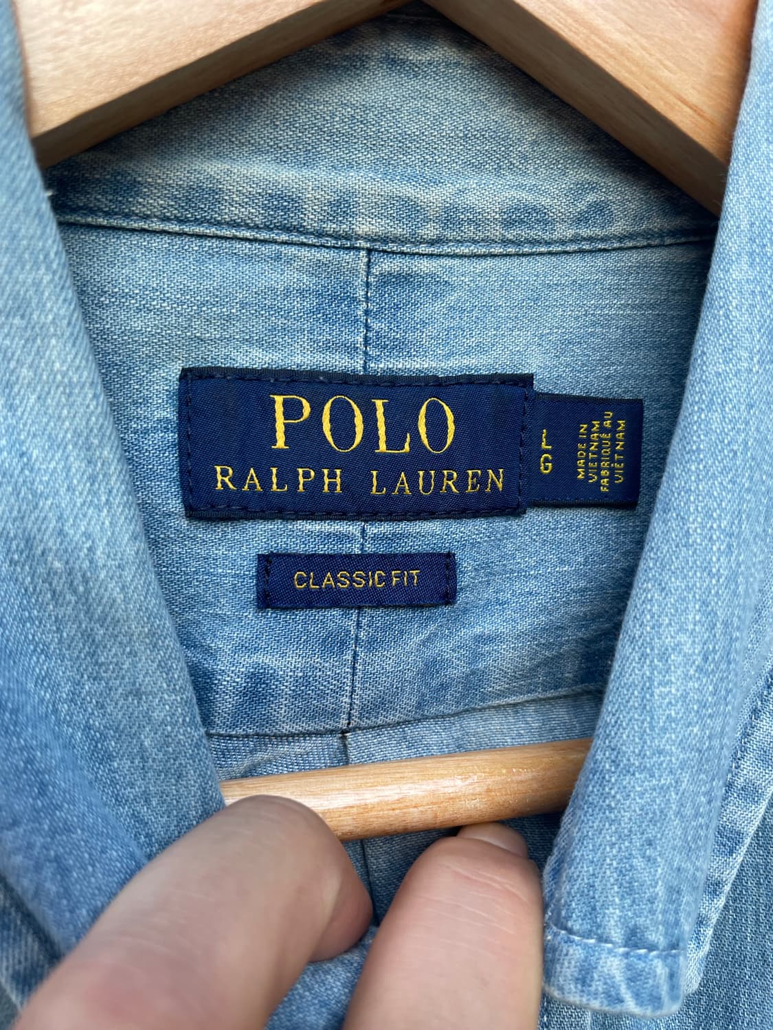 폴로 랄프로렌 데님셔츠 상품이미지6