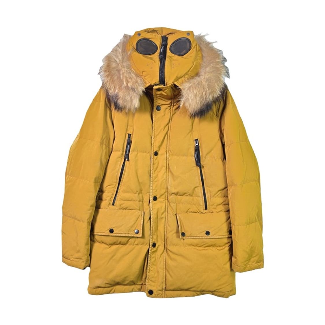 C.P Company 빈티지 밀레밀리아 고글 라쿤 덕다운 파카 L 상품이미지1