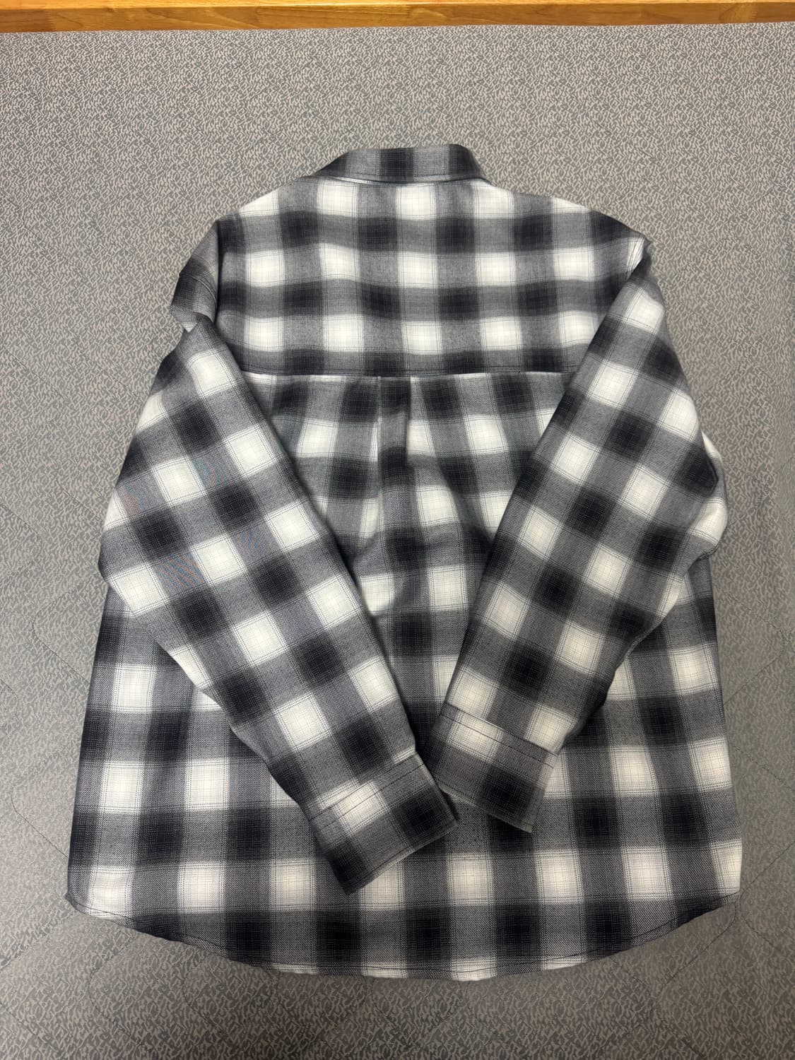 Fabregat 블랙/화이트 체크 셔츠 상품이미지2