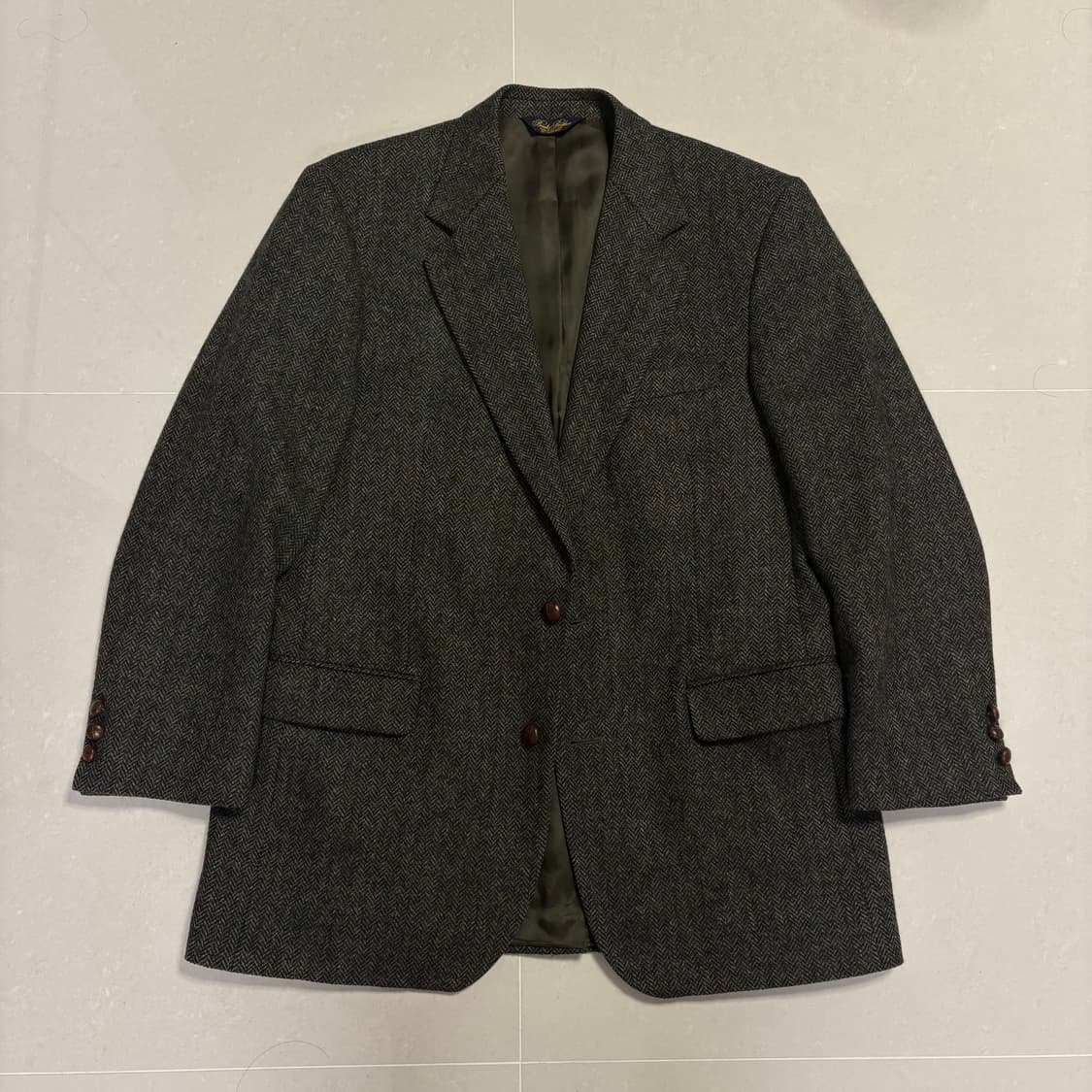 정품 브룩스브라더스 헤링본 울 블레이저 자켓 상품이미지2