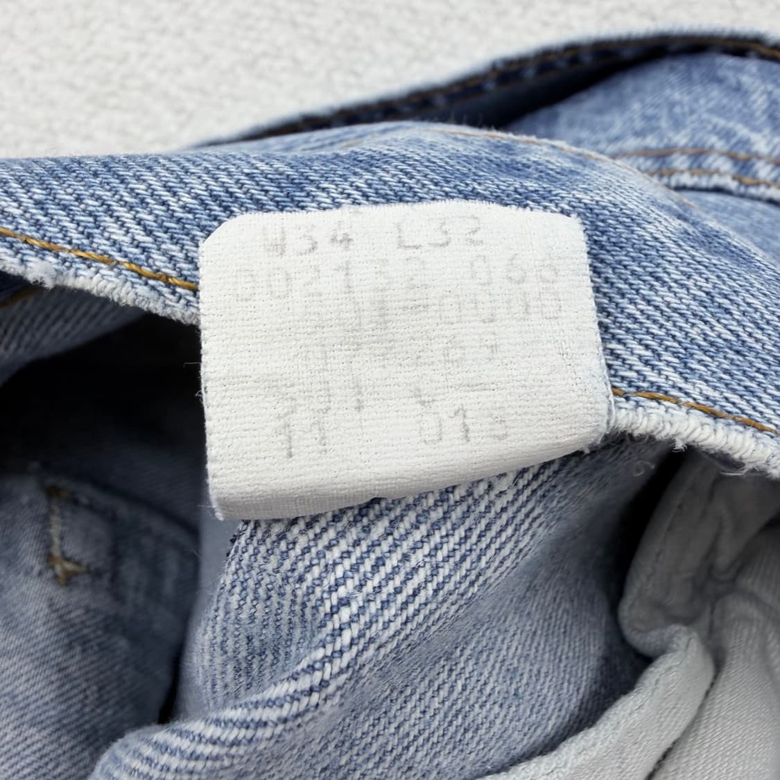 80s Levis 501 denim (34x32) 상품이미지8