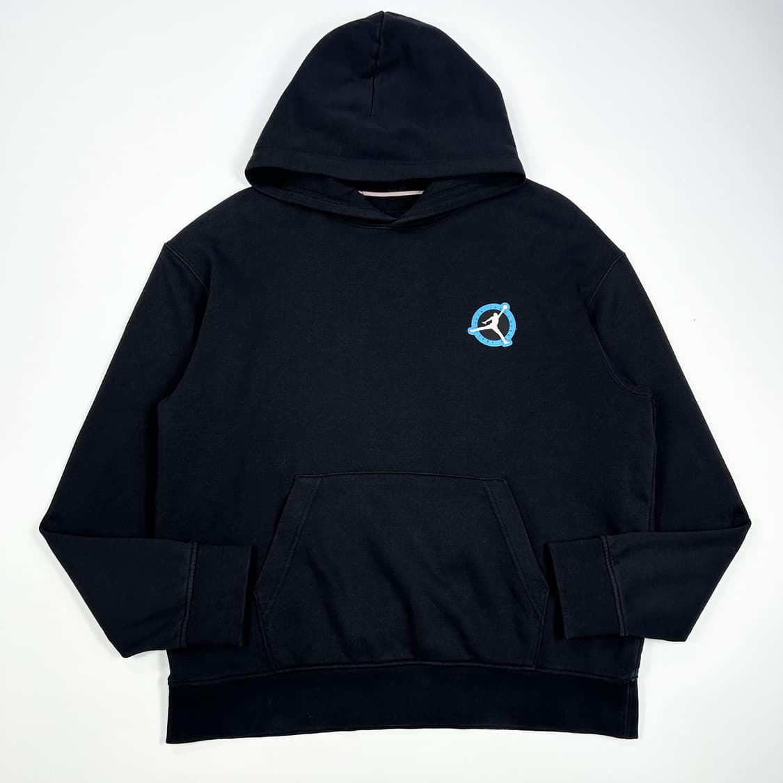 조던 점프맨 백로고 블랙 후드티 (XL) 상품이미지2