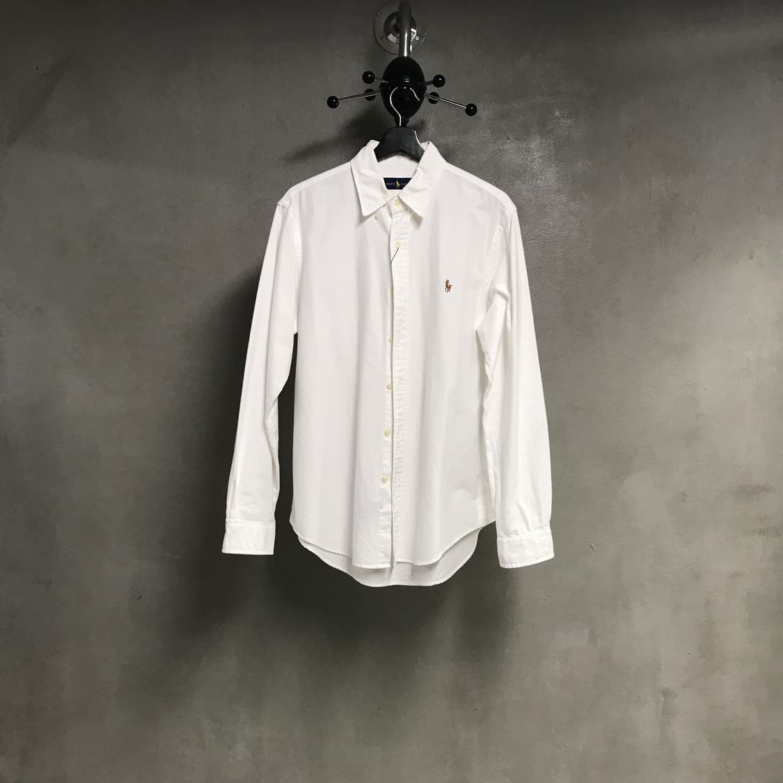 폴로 랄프로렌 솔리드 셔츠 화이트 M 상품이미지1