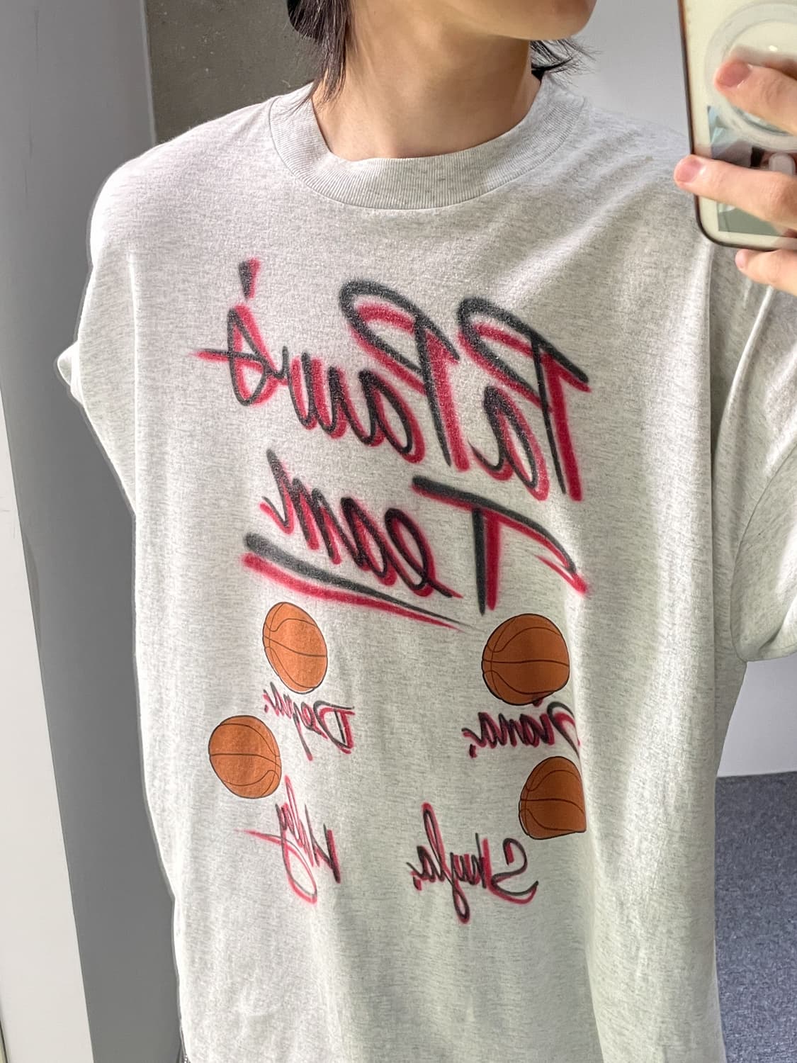 후르츠오브더룸 90‘s 베스킷볼 팀 티셔츠 상품이미지2