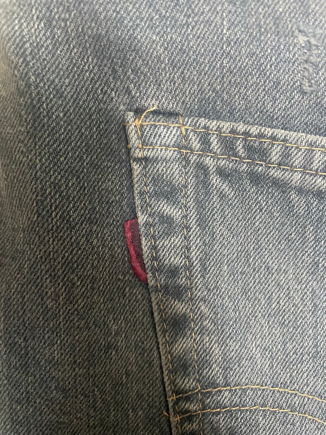 Lvc 1967 505 흑청데님팬츠 상품이미지6