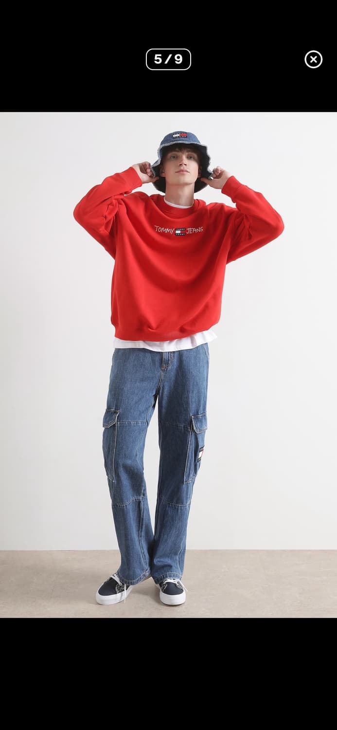 타미힐피거 타미진스 배기 카고 데님팬츠 청바지 상품이미지6