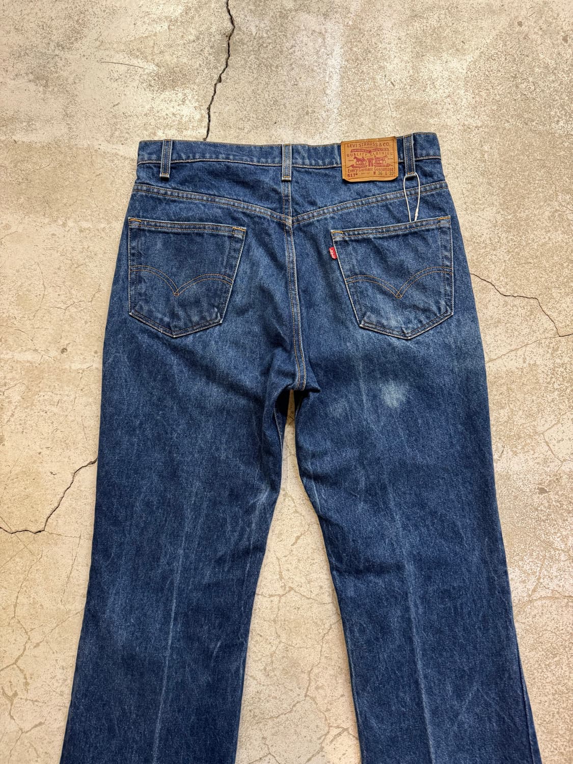 90s 리바이스 517 부츠컷 데님팬츠 usa 상품이미지6