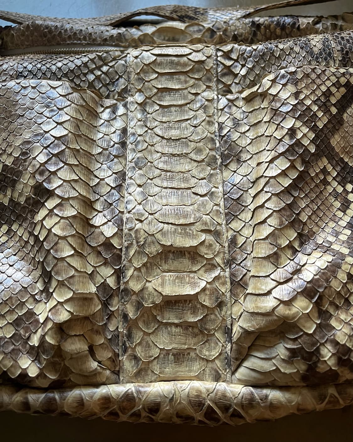 TALLI Real Python Skin Tank Shoulder Bag 상품이미지5