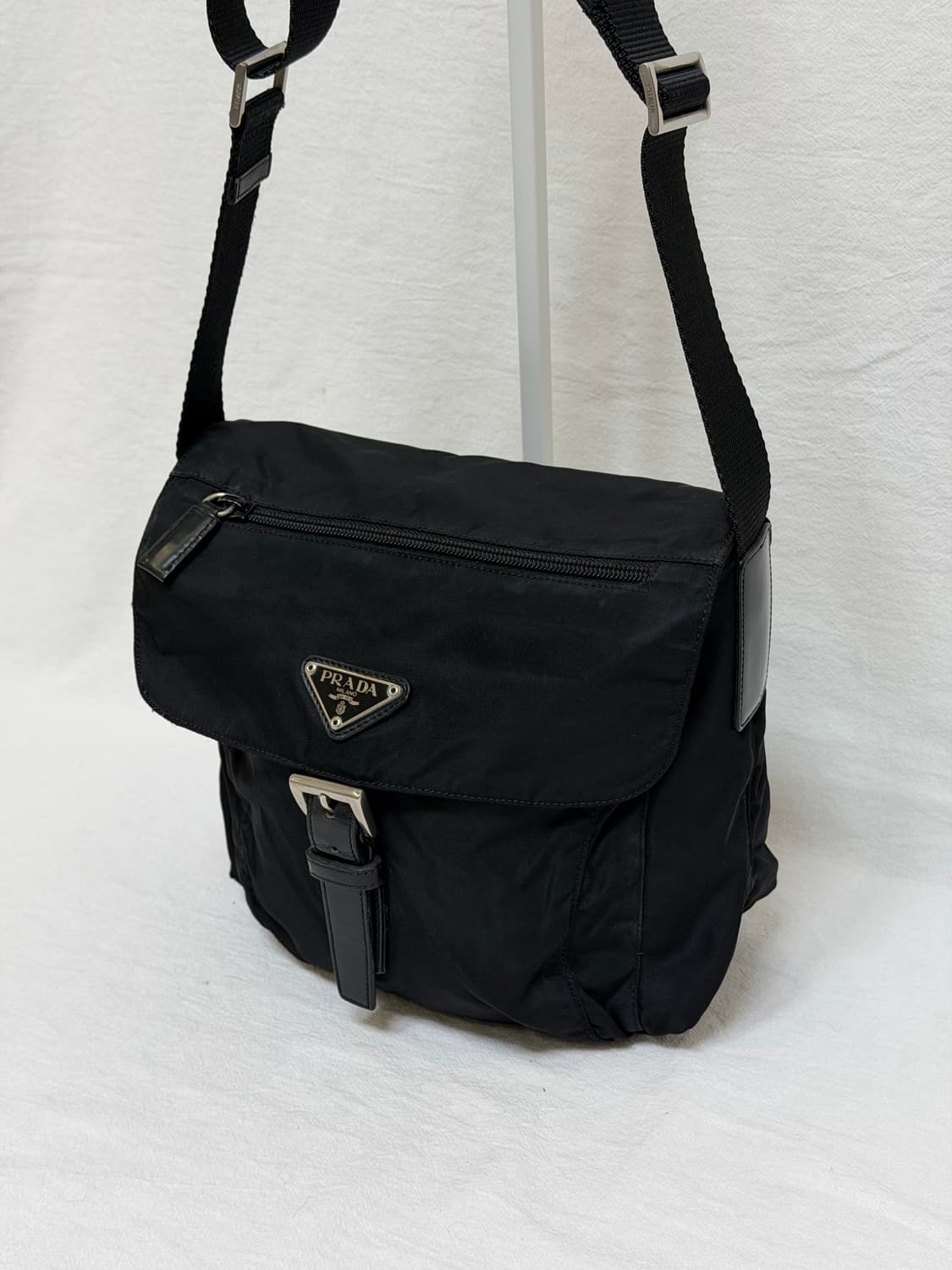 정품 프라다 포코노 나일론 메신저백 크로스백 숄더백 주우재백 상품이미지5