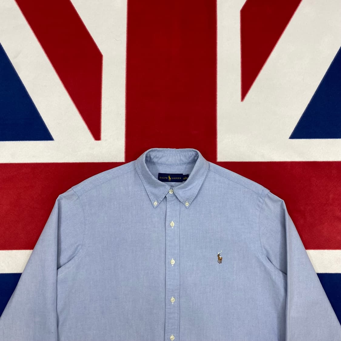 폴로 스카이블루 셔츠  L 실측 XL  상품이미지3