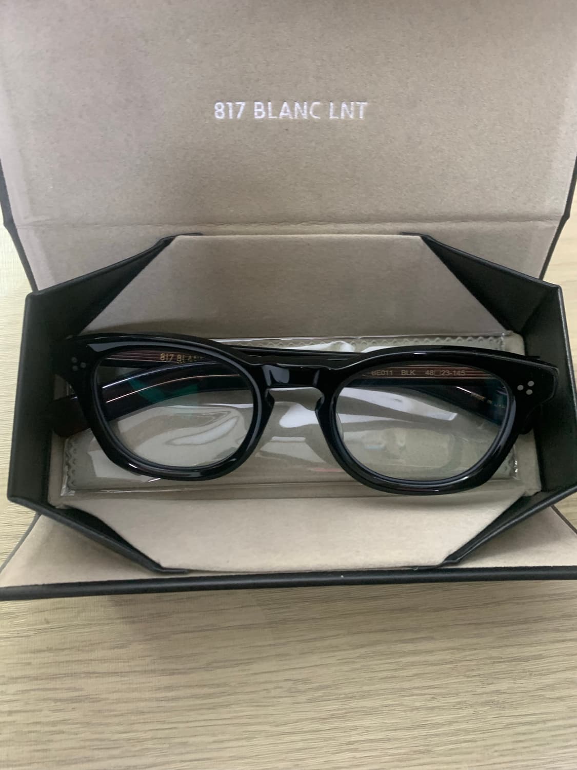 [48ㅁ23] 817 BLANC LNT BE011 블랑 안경 상품이미지1