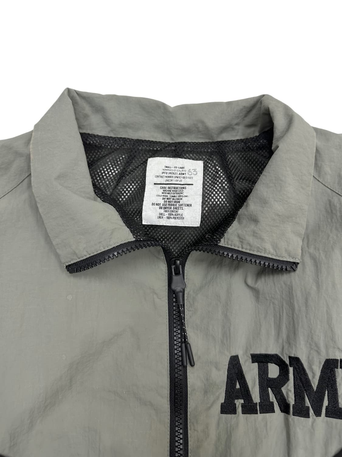 IPFU ARMY 미군 나일론 PT자켓 (S~XL) 상품이미지3