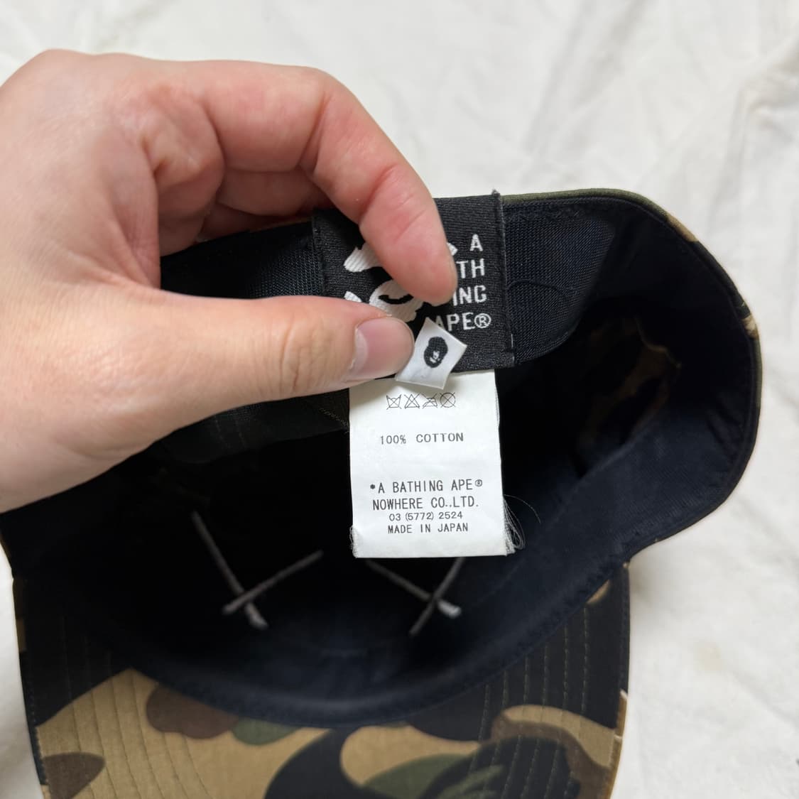 베이프 카우스 1st 카모 캡 그린 [L] 상품이미지7