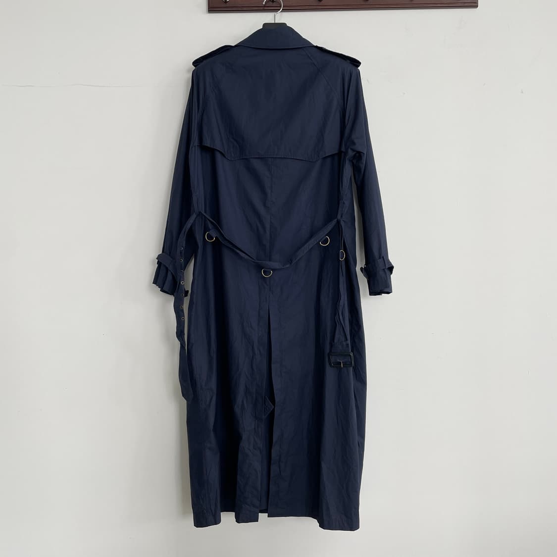 폴로 랄프로렌 네이비 더블 트렌치 코트 상품이미지2
