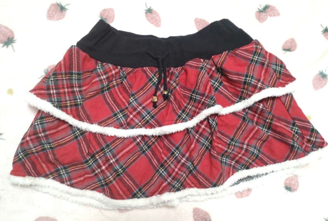 리즈리사 돌 lizlisa doll 후리스 집업 스커트 큐롯 세트 갸루 상품이미지4