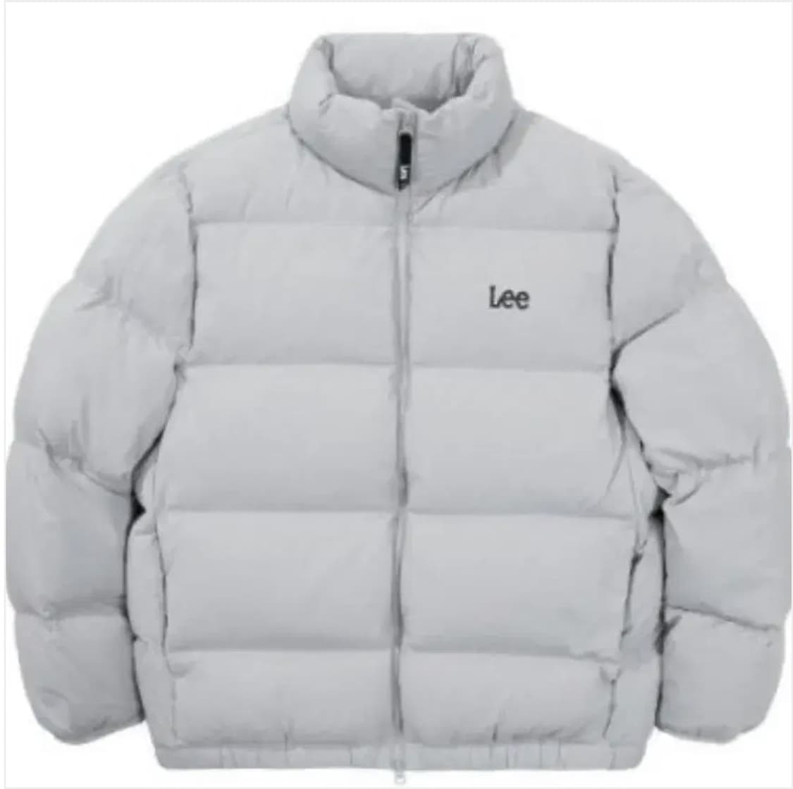 리(LEE) 베이직 다운 점퍼 라이트 그레이  상품이미지1